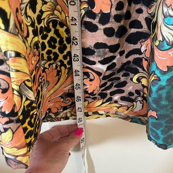 Gypsie Blu Ruched Sleeveless Stretch Halter Top Swim Coverup or Dress Size XL - Picture 4 of 9